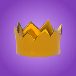 Gold partyhat