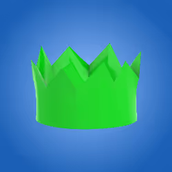 Green partyhat