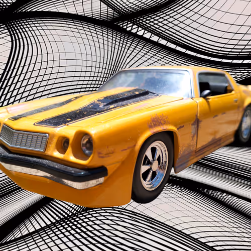 "Retro Vibes: The Bold Journey of a Classic 1977 Chevy Camaro"