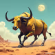 Desert Mech Wasteland Mechanical Bull