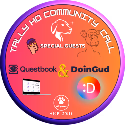 Tally Ho Community Call on Sep 2nd 2022