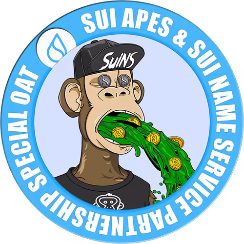 Sui Apes x Sui Name Service Partnership