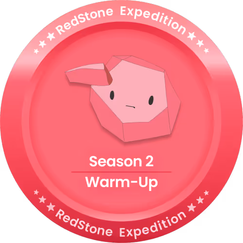 RedStone Expedition Season 2: Warm-Up