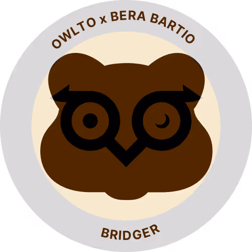 Owlto x Bera bArtio Bridger