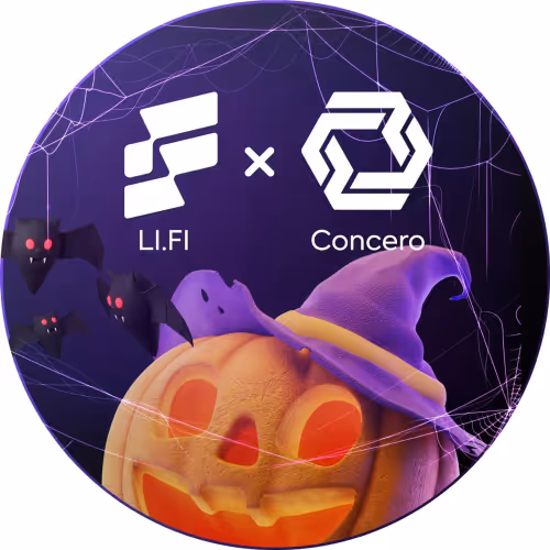 LI.FI x Concero Halloween Campaign