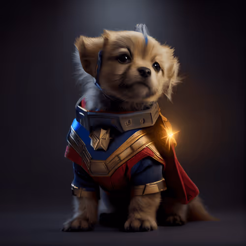 Captain Marvel Dog