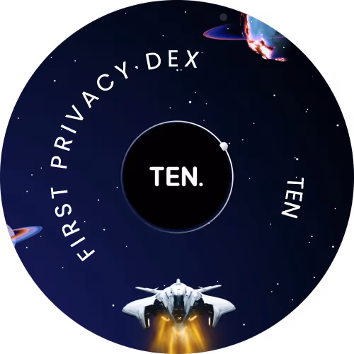 First privacy DEX on TEN: Show & Tell Participants