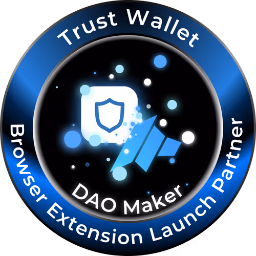 DAO Maker x Trust Wallet Browser Extension