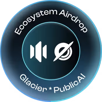 Glacier & PublicAI Joint Airdrop