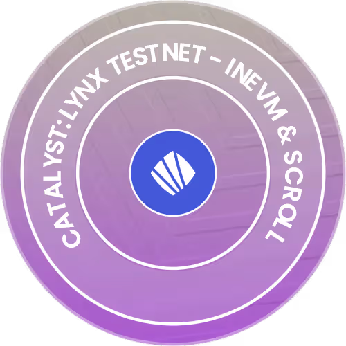 Lynx Testnet - inEVM & Scroll
