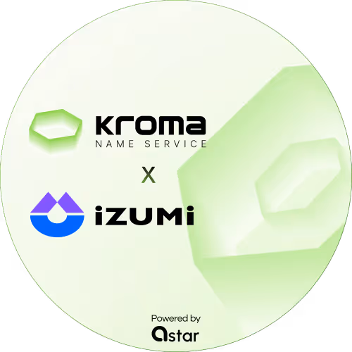 Kroma Network Campaign (January 2024)  @izumi_Finance & @kromansdomains (3/3)