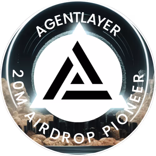 [20M Airdrop] AgentLayer Launches 20,000,000 $AGENT Airdrop
