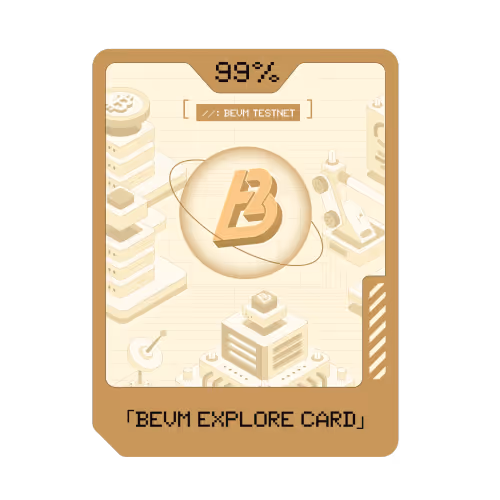 BEVM EXPLORE CARD