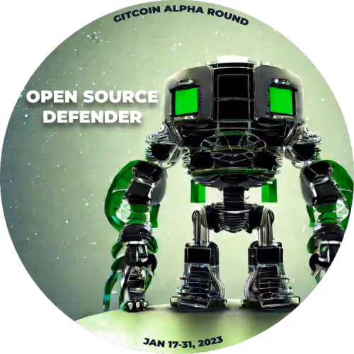 Open Source Defender - Gitcoin Alpha Round Donor