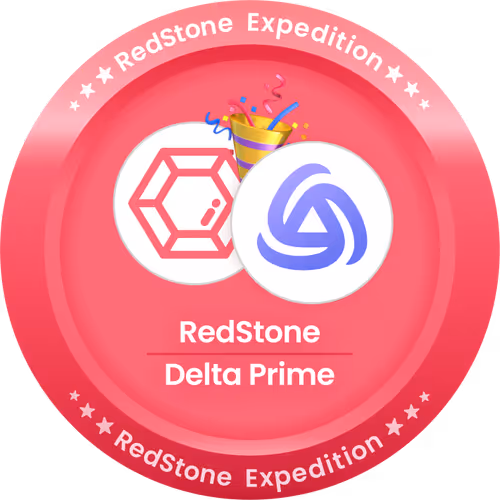 RedStone x DeltaPrime: 1+ year collaboration anniversary 🎉