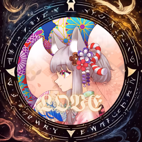 Fox Fairy Bestows Blessings-Love