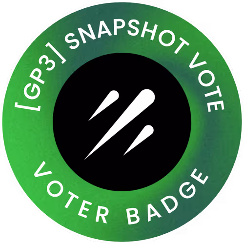 [GP3] Snapshot Voter Badge