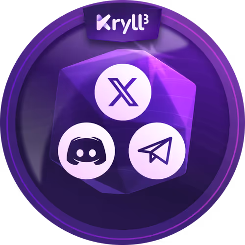Follow Kryll³ Socials and Claim OAT