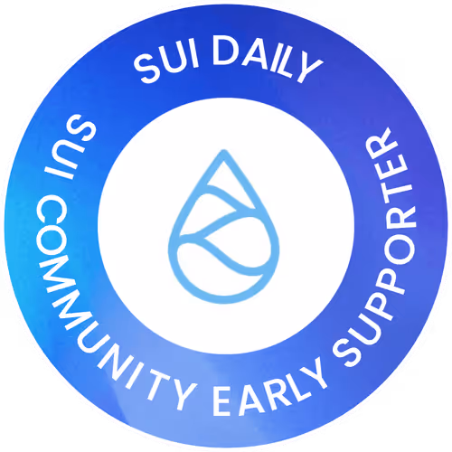 Sui Community Early Supporter