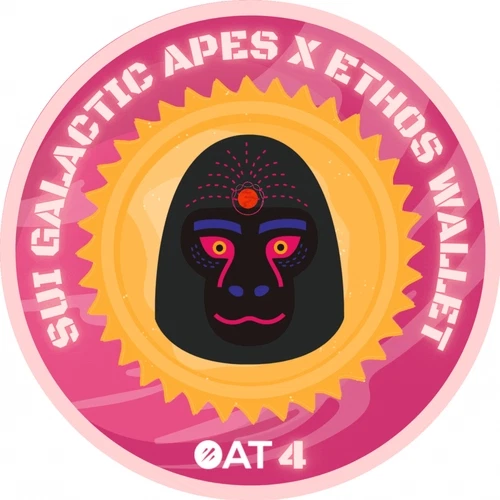 Sui Galactic Apes x Ethos Wallet : 4th OAT
