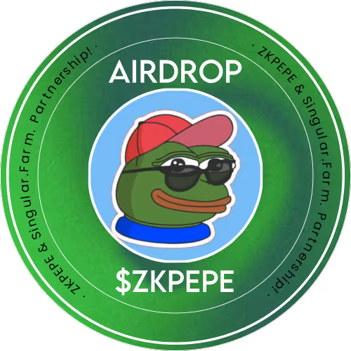zkSync Pepe Airdrop. Singular.Farm. Partnership!