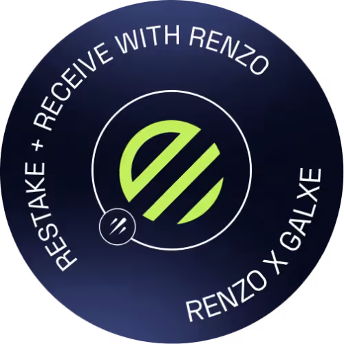 No Caps Quest: Restake and Receive