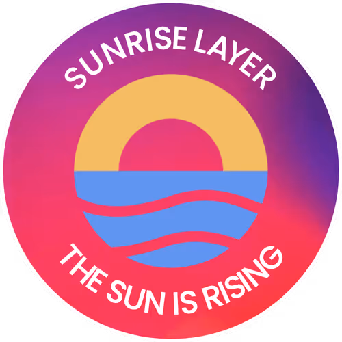 The sun is rising: Welcome aboard!