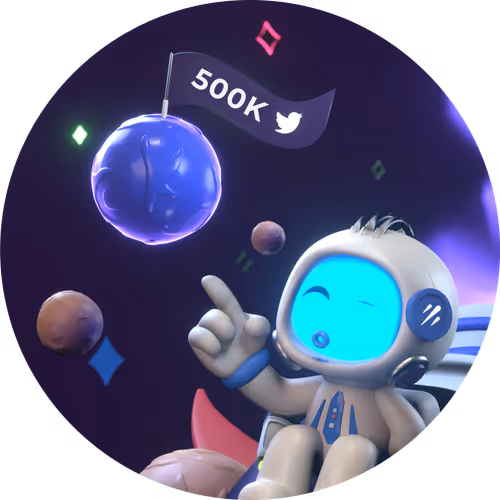 500K Twitter Followers