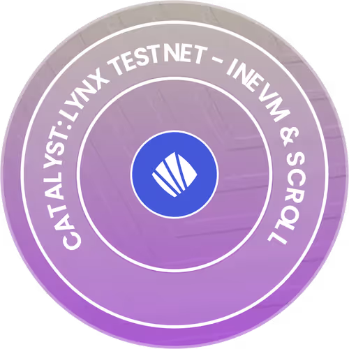 Lynx Testnet - inEVM & Scroll