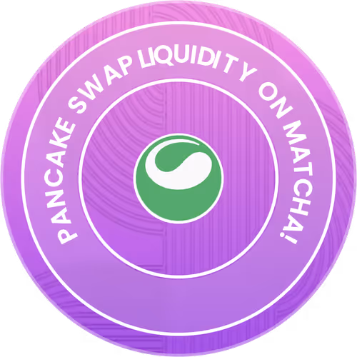 Pancake Swap Liquidity on Matcha!