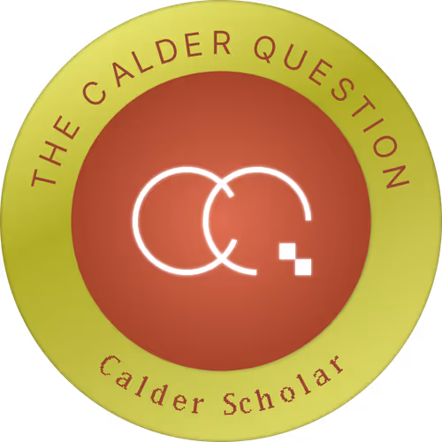Calder Scholar