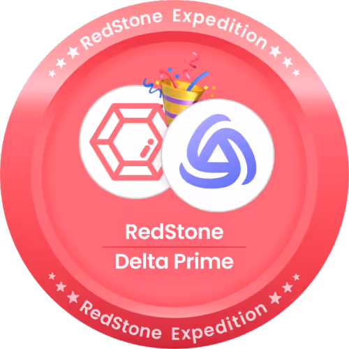 RedStone x DeltaPrime: 1+ year collaboration anniversary 🎉