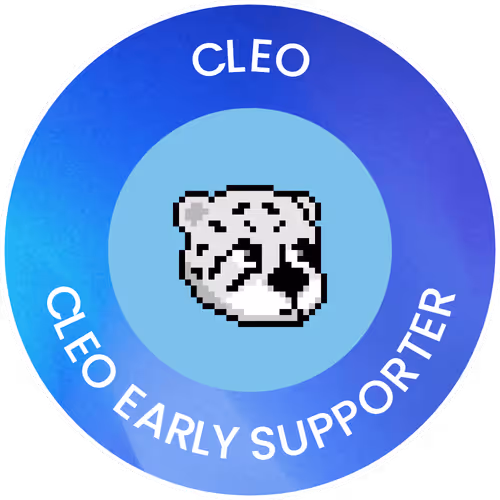 Cleo Early Supporter
