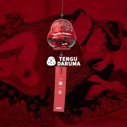 Ukiyoe Wind Chimes-Red By TenGuSan