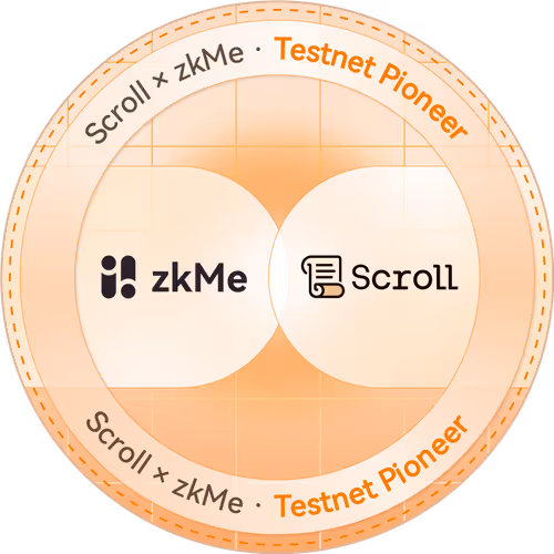 Scroll × zkMe | Testnet Pioneer OAT