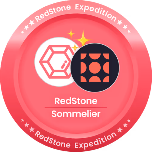 RedStone ✖️ Sommelier
