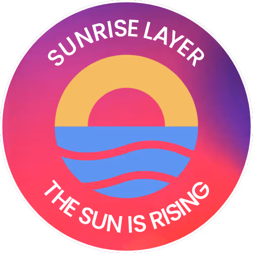 The sun is rising: Welcome aboard!