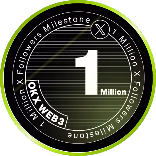 OKX Web3 1,000,000 Followers Swag Giveaway