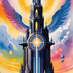 16 The Tower - The Archangel Metatron (Divine Intervention)  