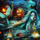 Mermaid and Halloween