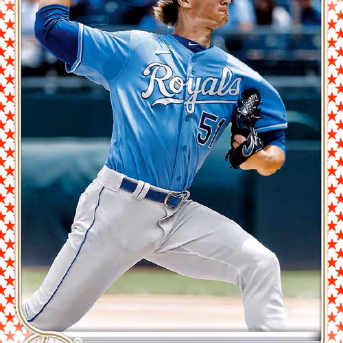 Kansas City Royals R Brady Singer Base Independenc