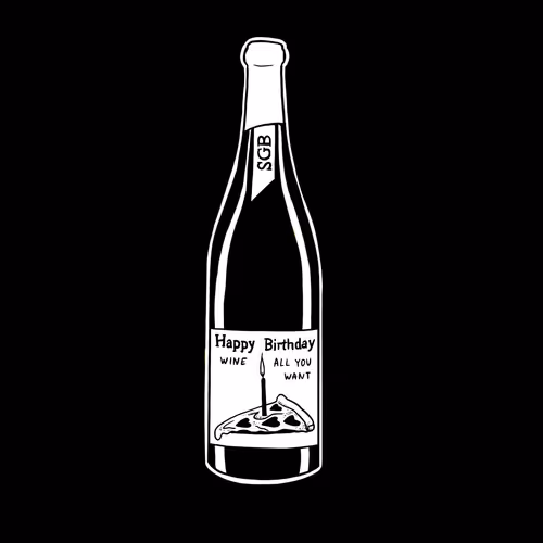 Happy Birthday Wine