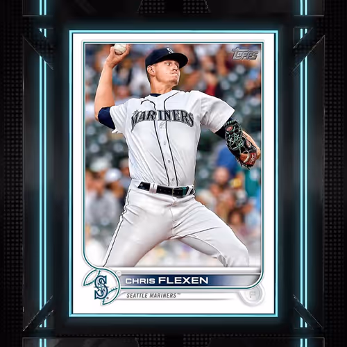 Seattle Mariners Tm Chris Flexen Base Glitch 311 U
