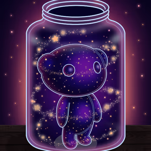 Glowy Jar Of Starlight #50