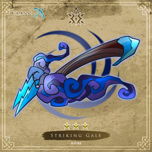 Striking Gale Azure