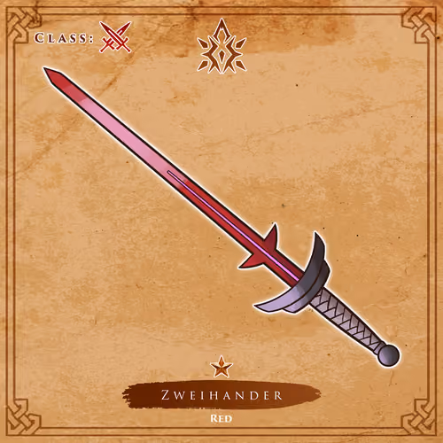 Zweihander Red