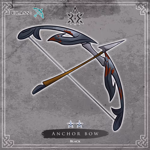 Anchor Bow Black