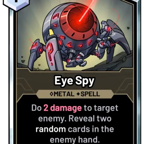 Eye Spy (Silver)