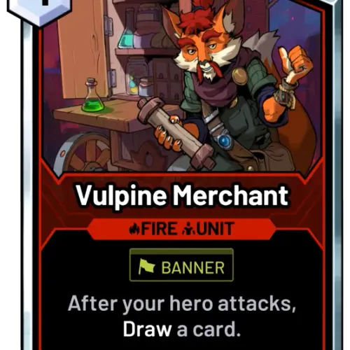 Vulpine Merchant (Silver)