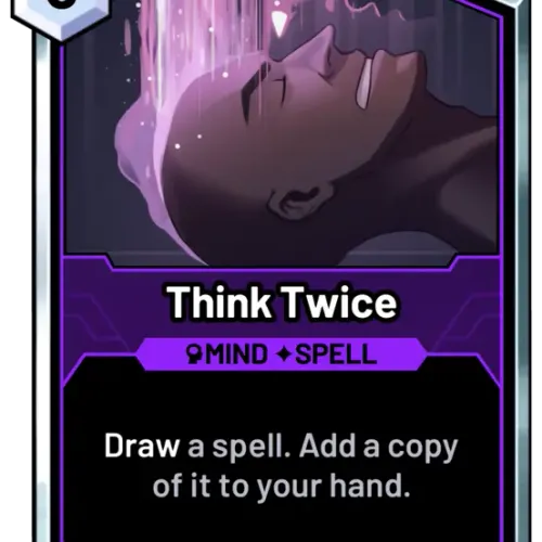 Think Twice (Silver)